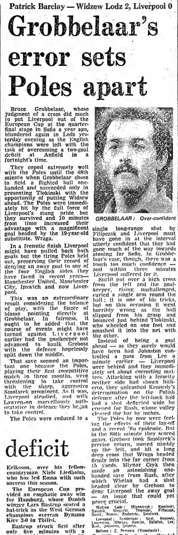 Guardian match report