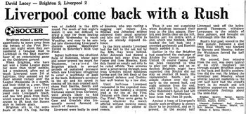 Guardian match report