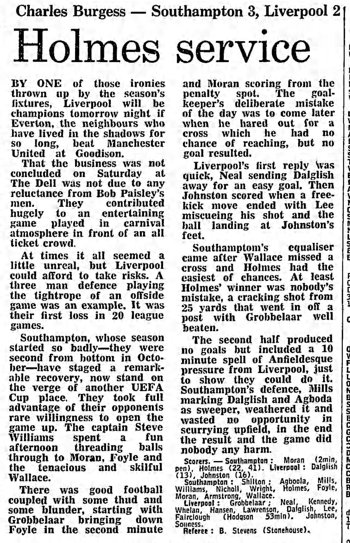 Guardian match report