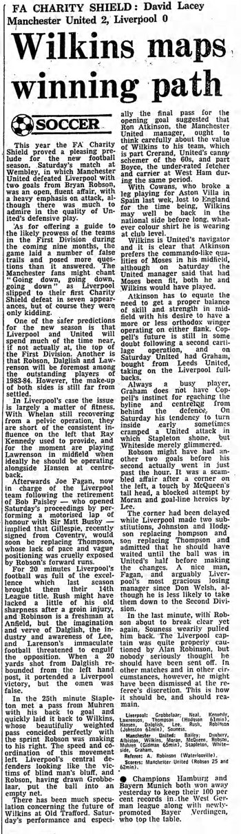 Guardian match report