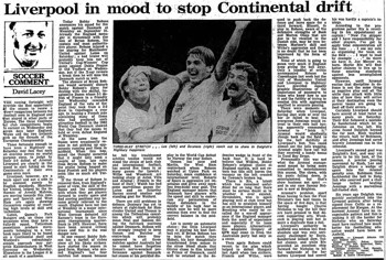 Guardian match report