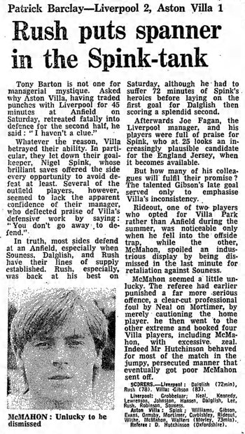 Guardian match report