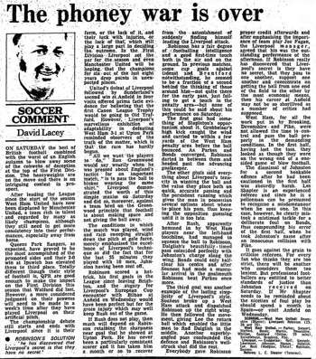 Guardian match report