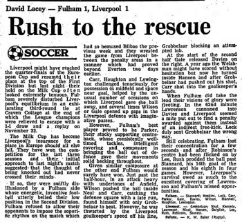 Guardian match report