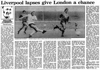 Guardian match report