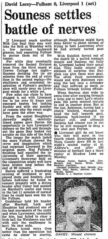 Guardian match report