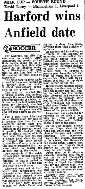 Guardian match report