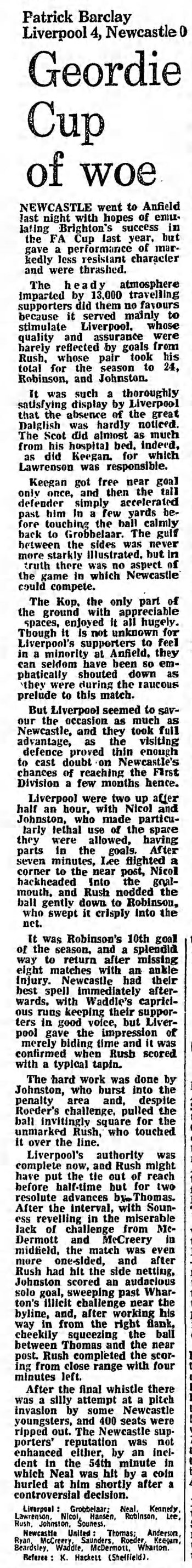 Guardian match report