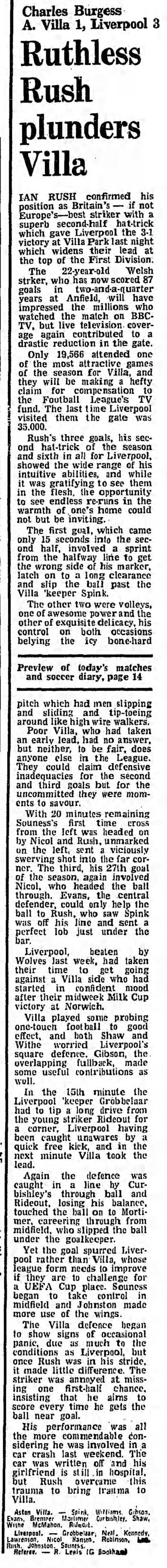 Guardian match report