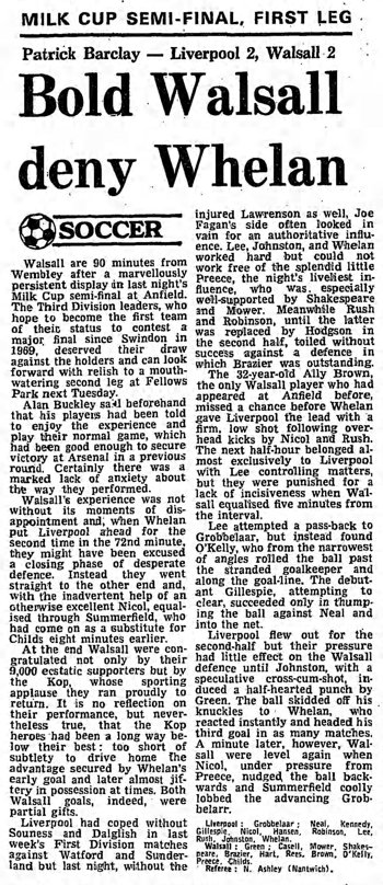 Guardian match report