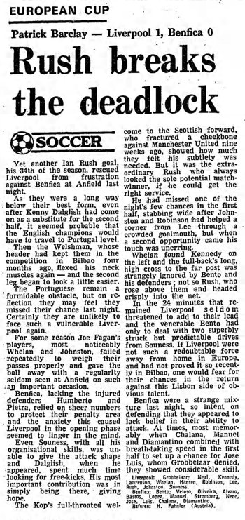 Guardian match report