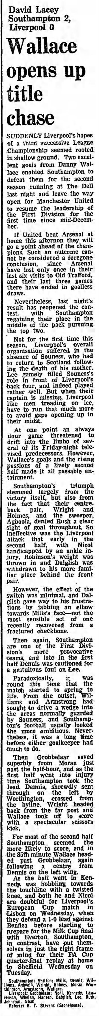 Guardian match report