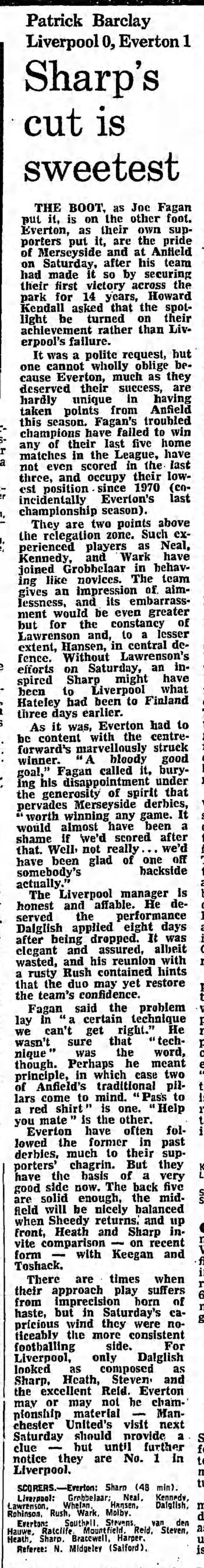 Guardian match report