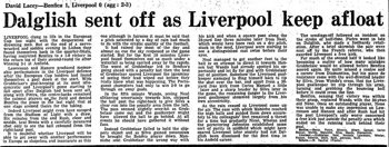 Guardian match report