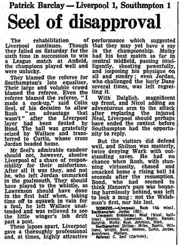 Guardian match report