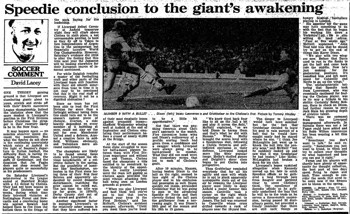Guardian match report