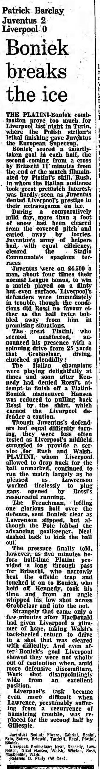 Guardian match report