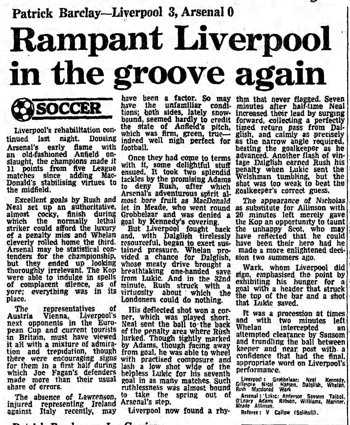 Guardian match report