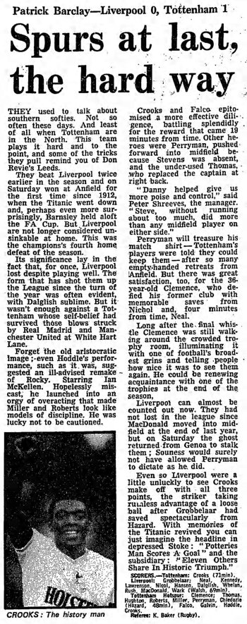 Guardian match report