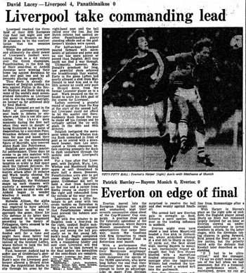 Guardian match report