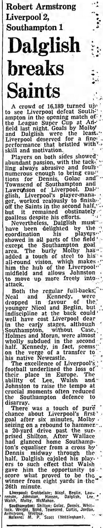 Guardian match report