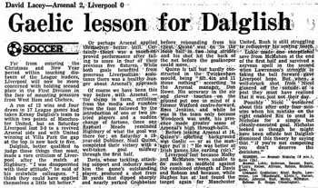 Guardian match report