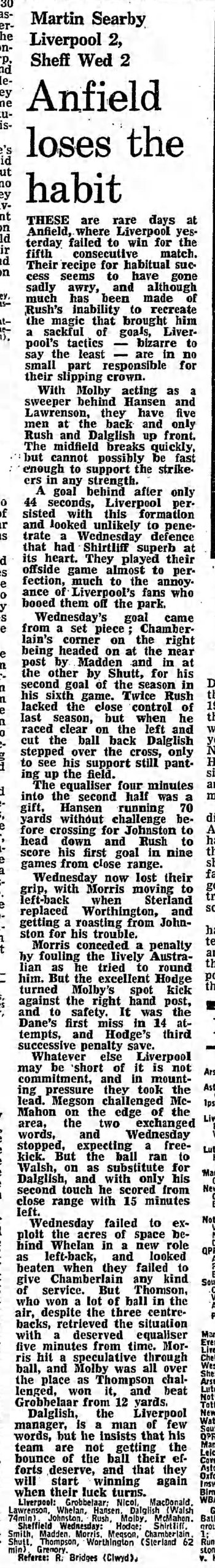 Guardian match report