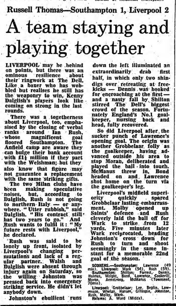 Guardian match report