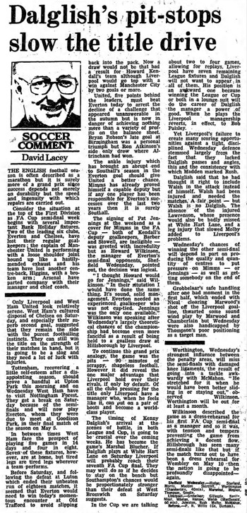 Guardian match report