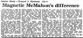 Guardian match report