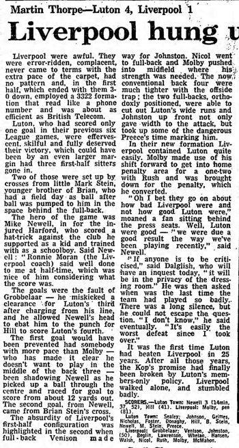 Guardian match report