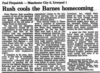 Guardian match report