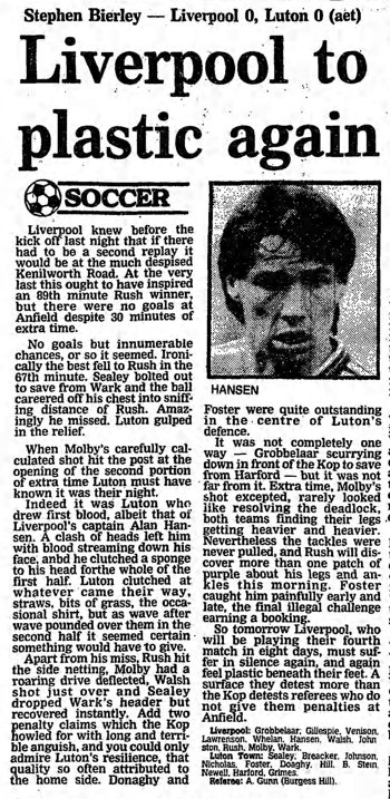 Guardian match report