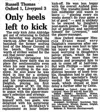 Guardian match report