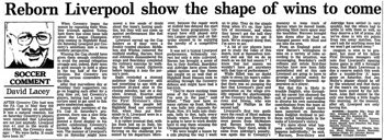 Guardian match report