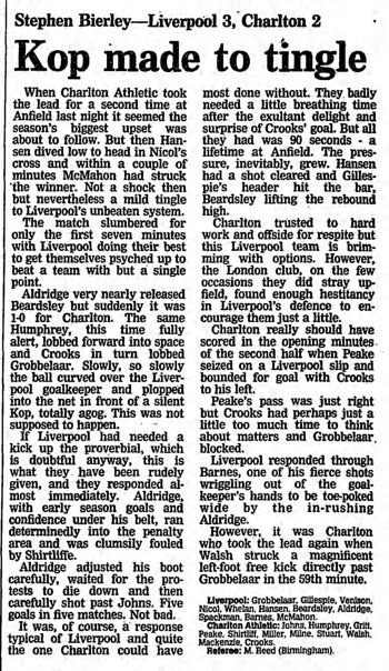 Guardian match report