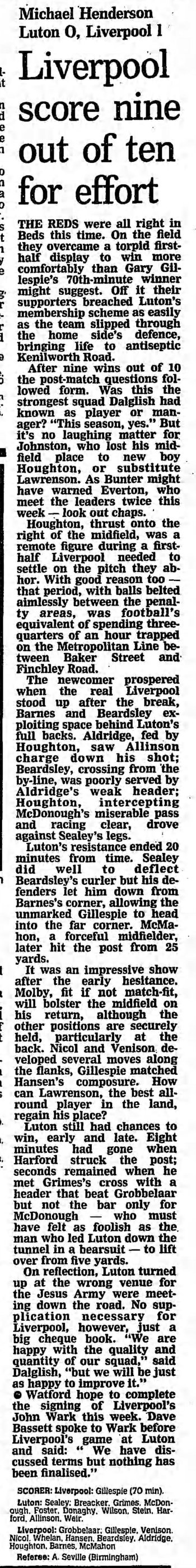 Guardian match report