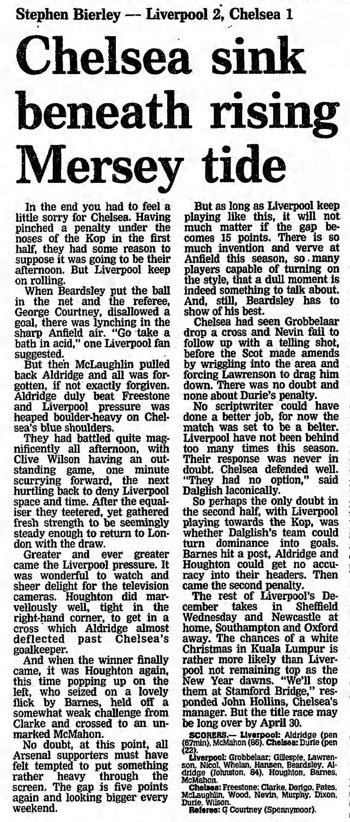 Guardian match report