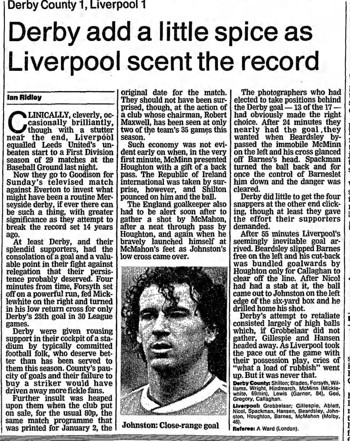 Guardian match report