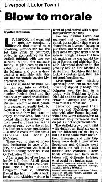 Guardian match report