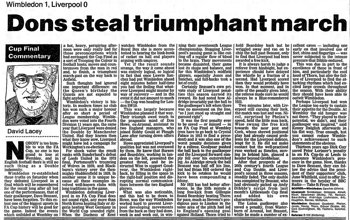 Guardian match report