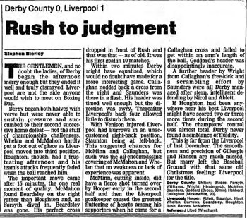 Guardian match report