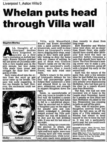 Guardian match report