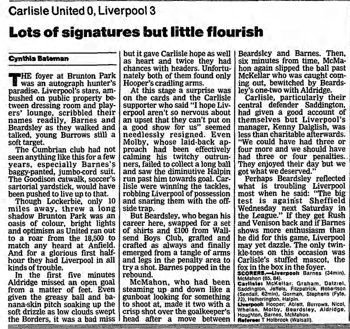 Guardian match report