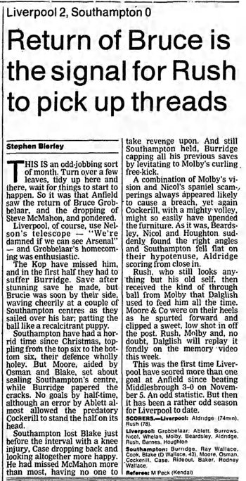 Guardian match report