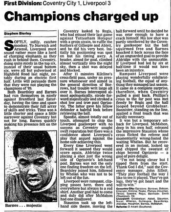 Guardian match report