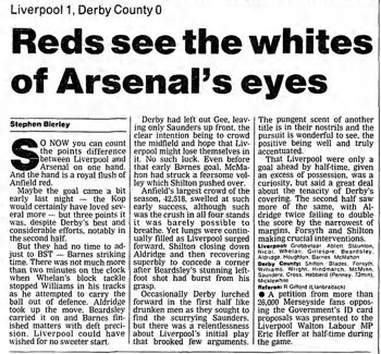 Guardian match report