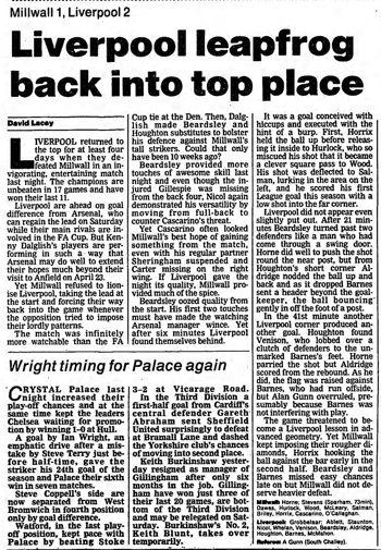 Guardian match report