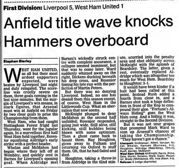 Guardian match report