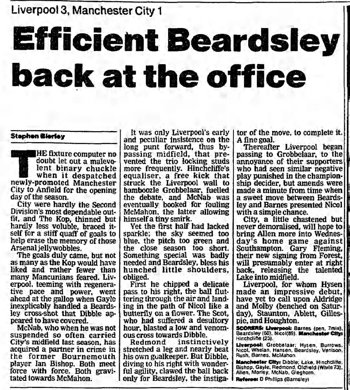 Guardian match report